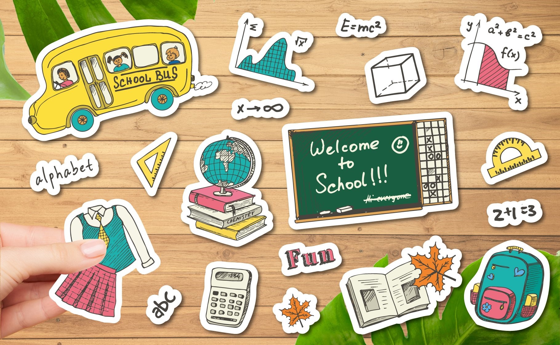 Stickers for Back to School